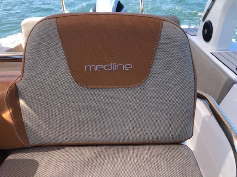 Sellerie soignée sur ce Zodiac Medline 750.
