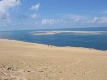 Notre zone d'activité pour ce service Balade en bateau pour découvrir le bassin d'Arcachon avec un guide et collation à bord